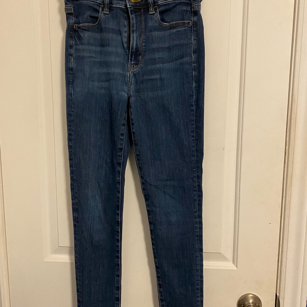 American Eagle Outfitters Dark Blue Skinny Jeans